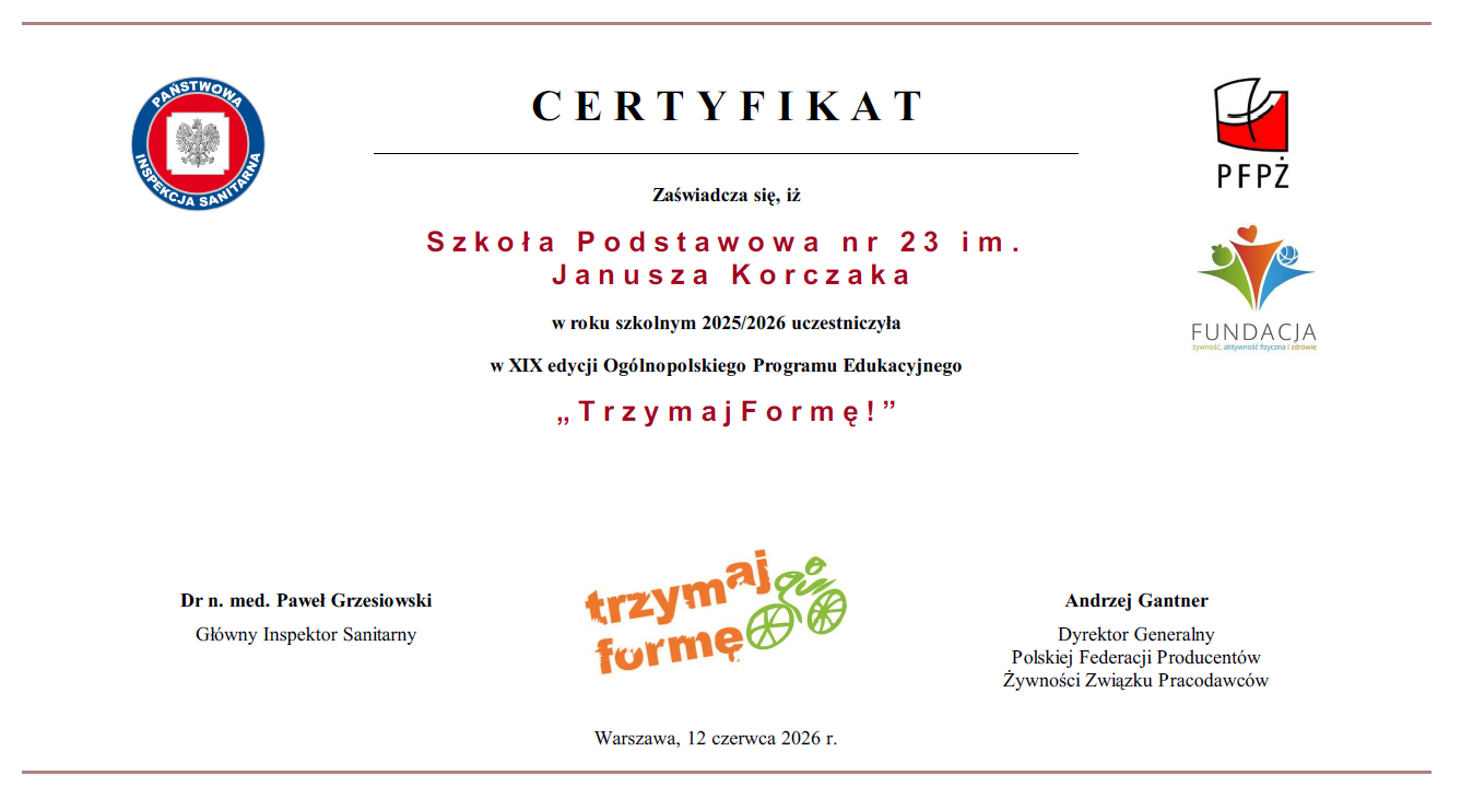 Odnośnik: https://www.trzymajforme.pl/start-16