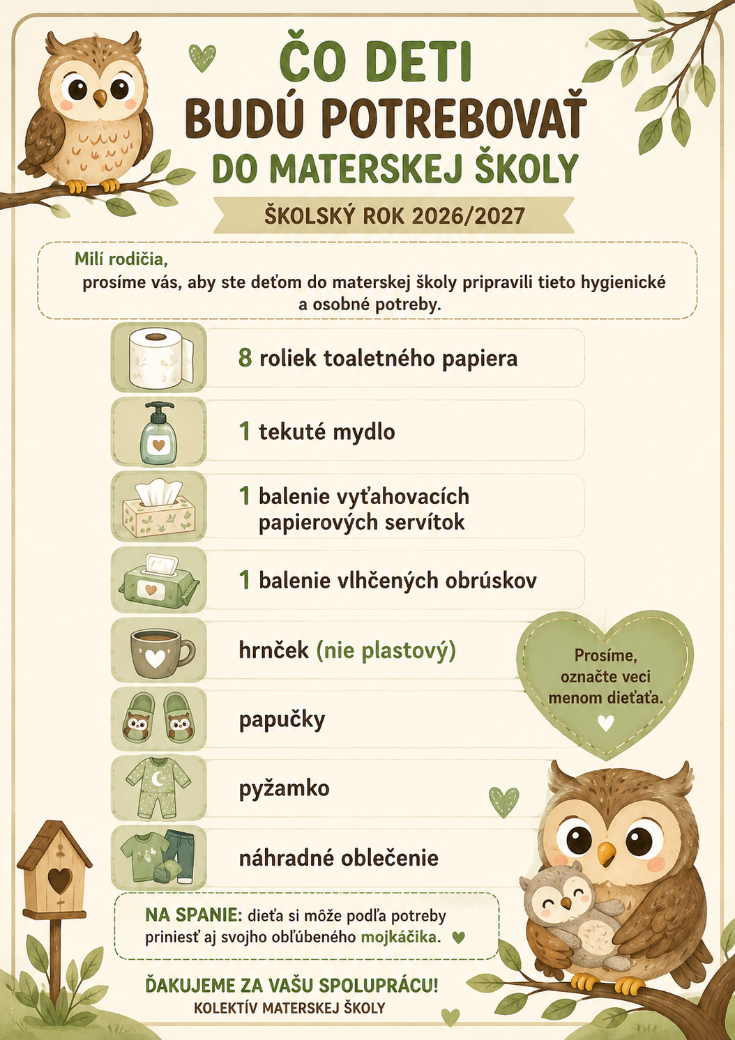 Zoznam základných školských pomôcok pre žiakov základnej a materskej školy - Obrázok 2