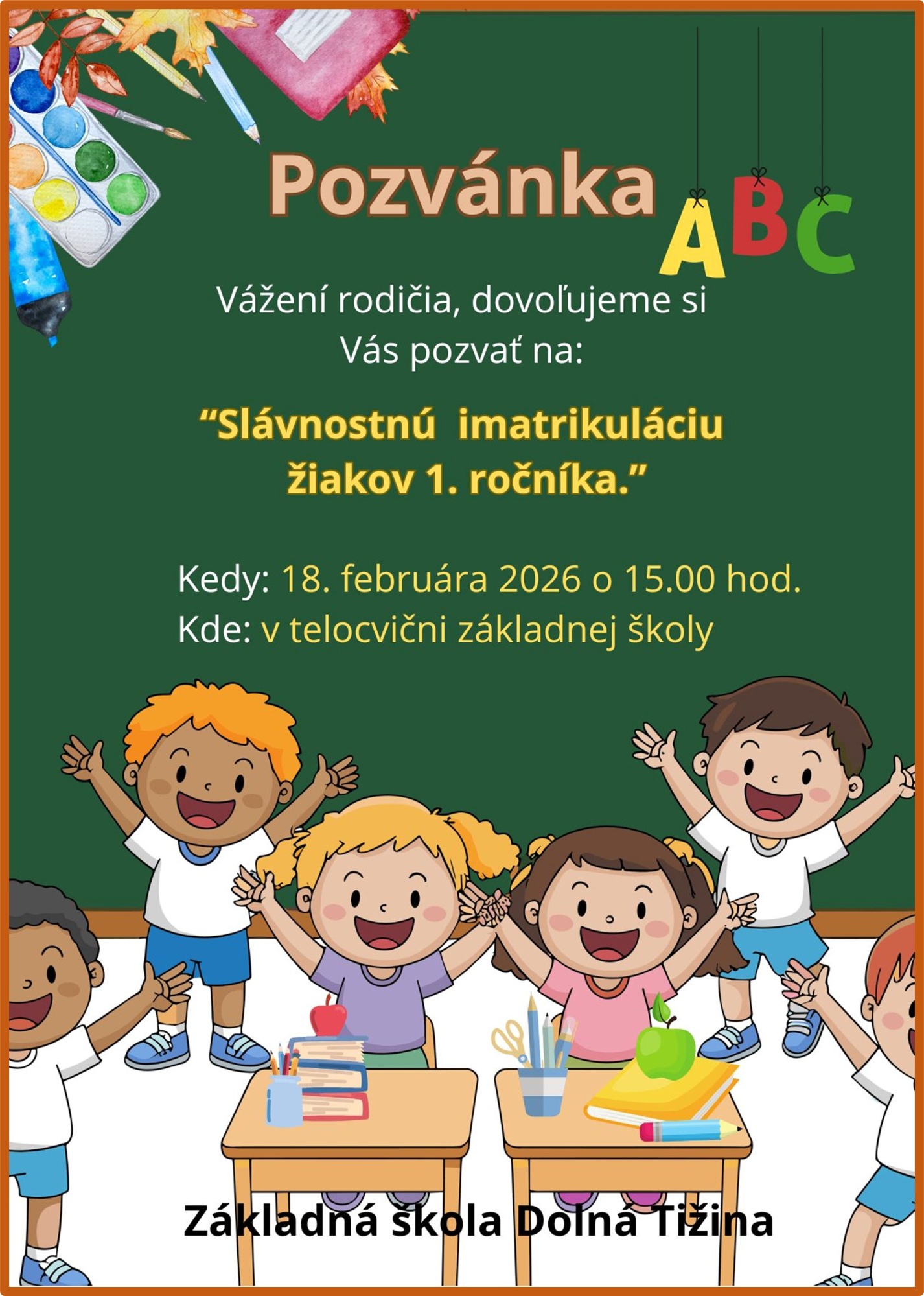 Pozvánka - Obrázok 1