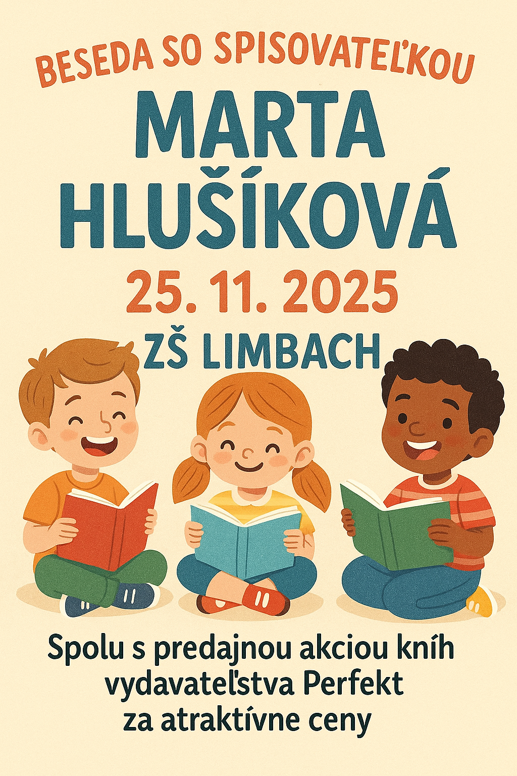 Beseda so spisovateľkou Martou Hlušíkovou - Obrázok 1