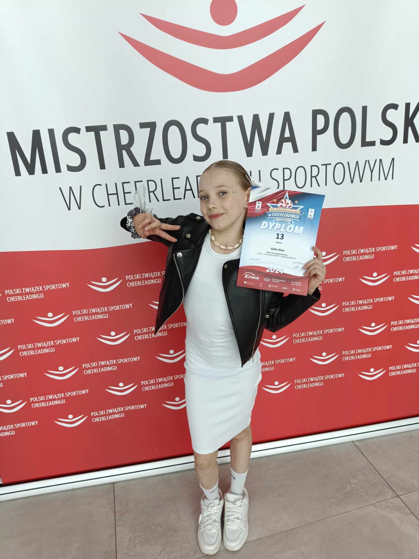 Udział naszej uczennicy w Mistrzostwach Polski w Cheerleadingu Sportowym - Obrazek 3