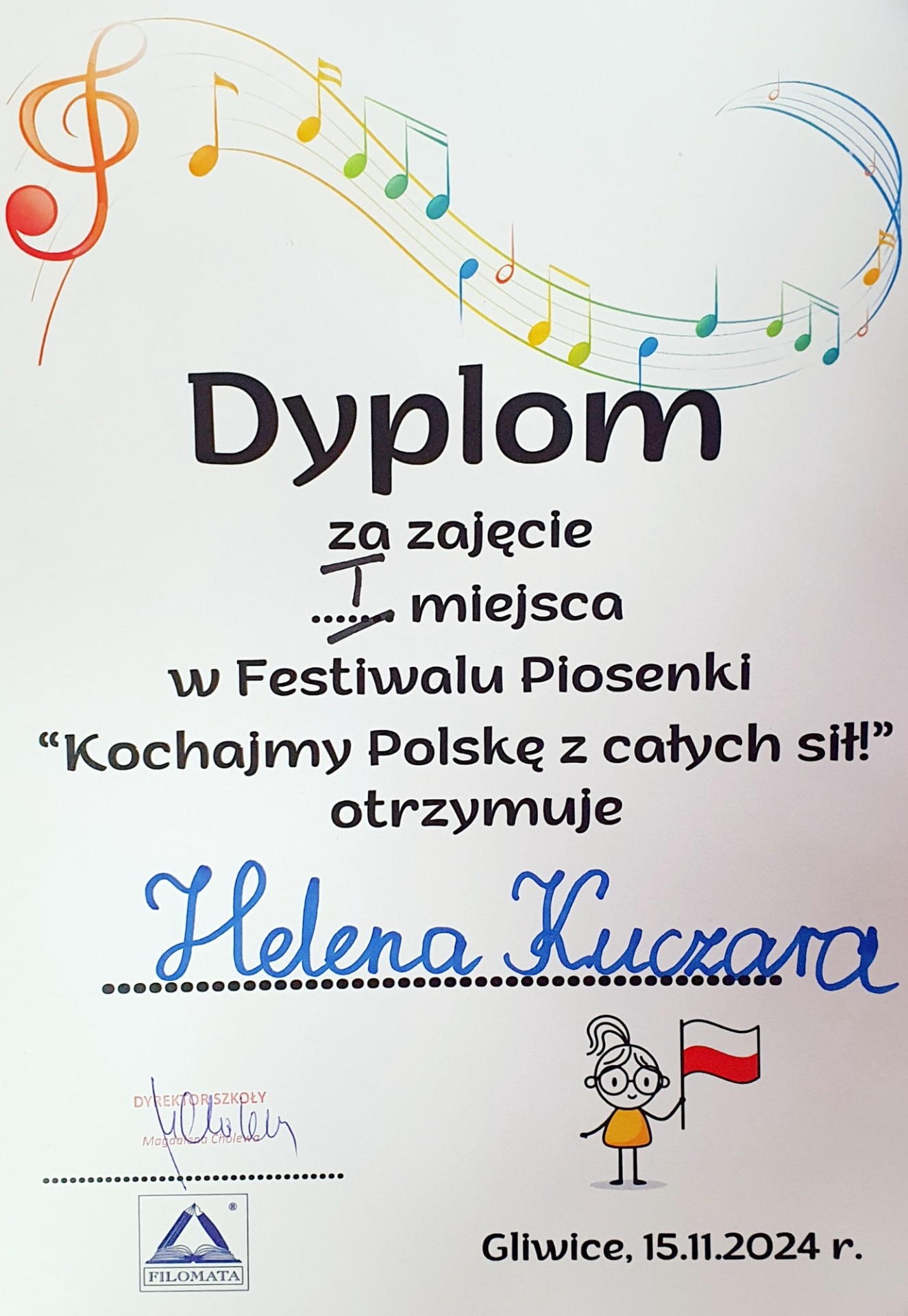 Festiwal Piosenki "Kochajmy Polskę z całych sił!" - Obrazek 1