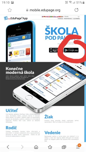 Mobilná aplikácia EduPage - Obrázok 4