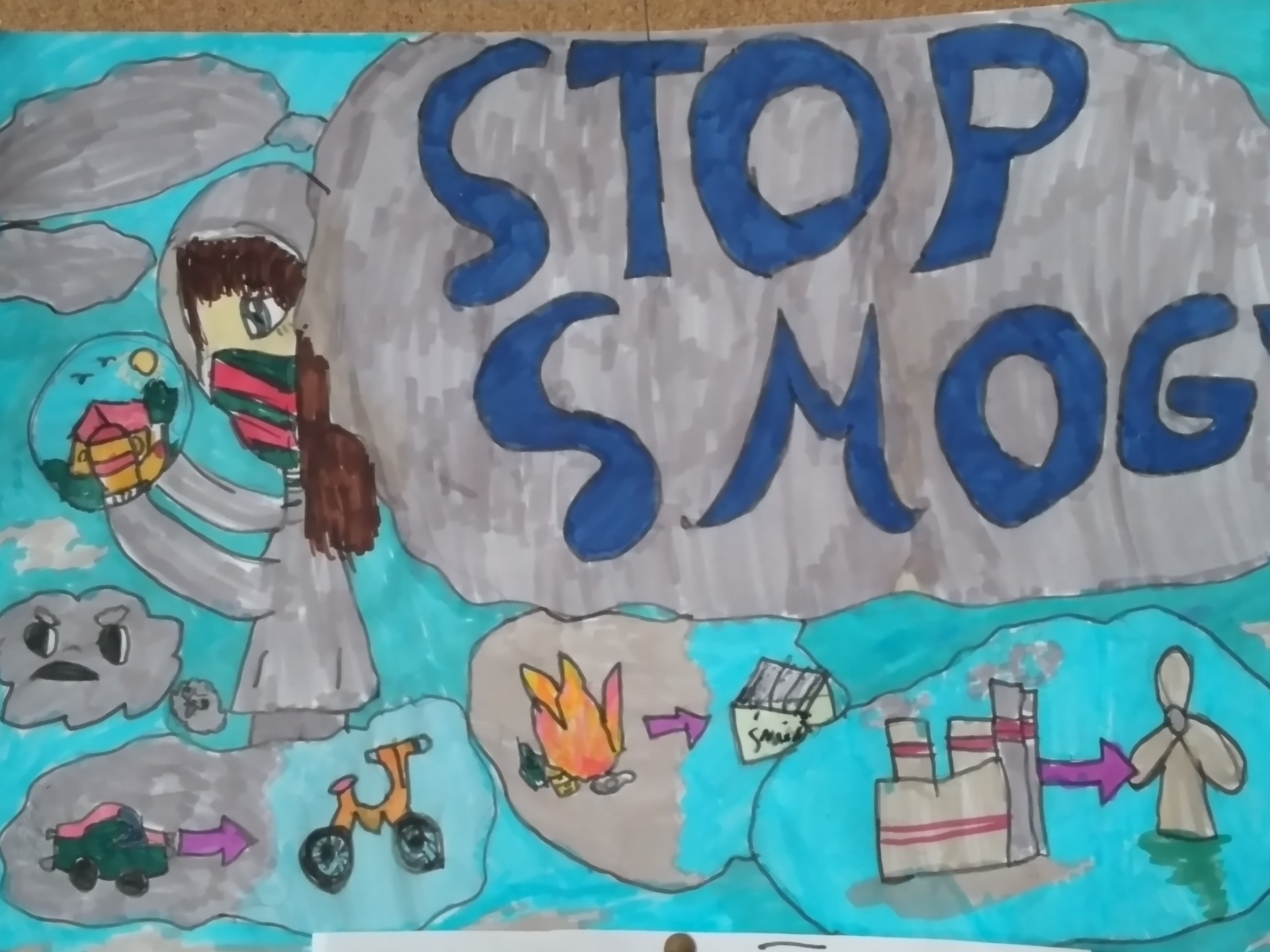 Wyniki konkursu na plakat „Stop smog” - Obrazek 5