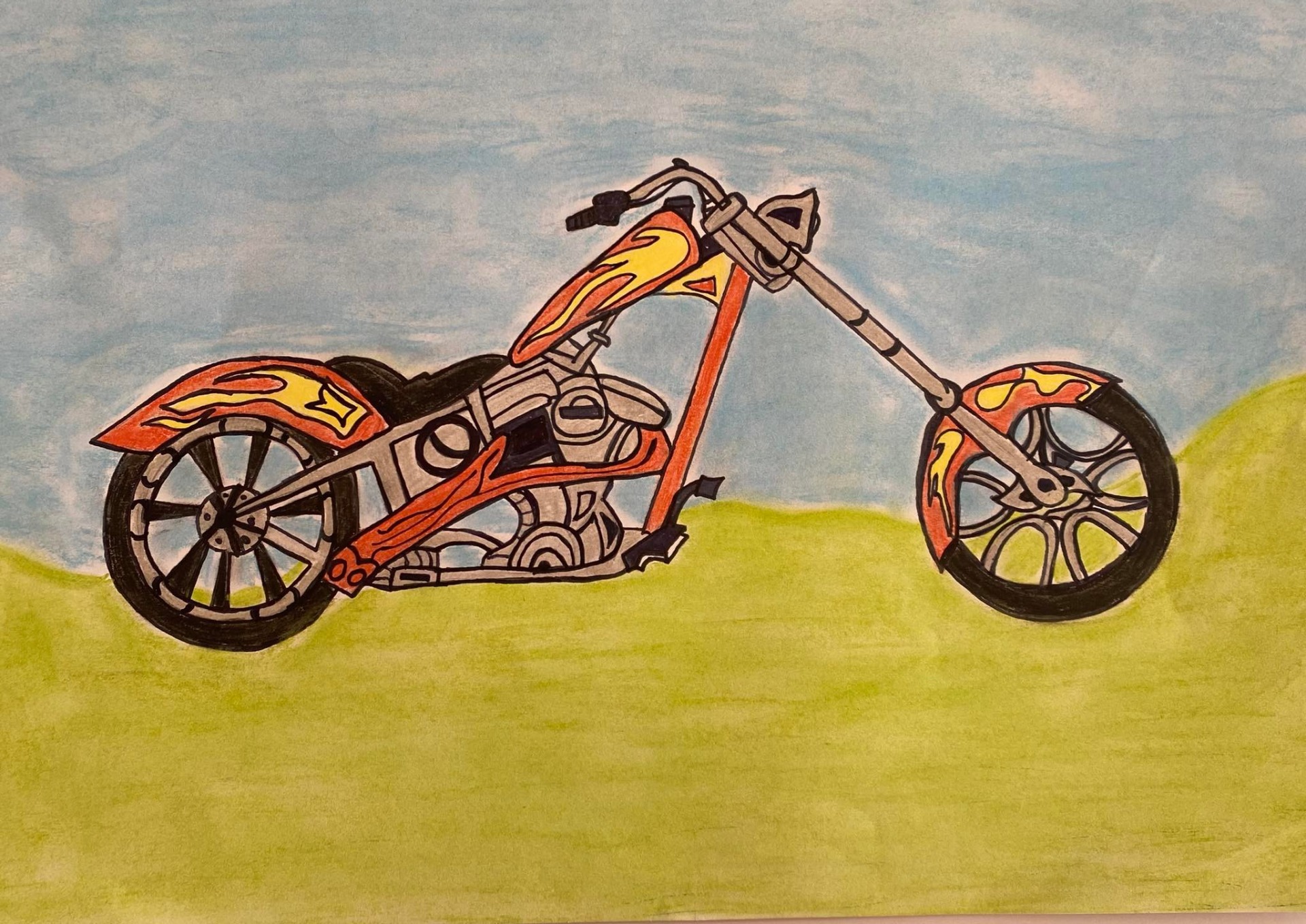 Konkurs plastyczny - "Motocykl moich marzeń" - Obrazek 3