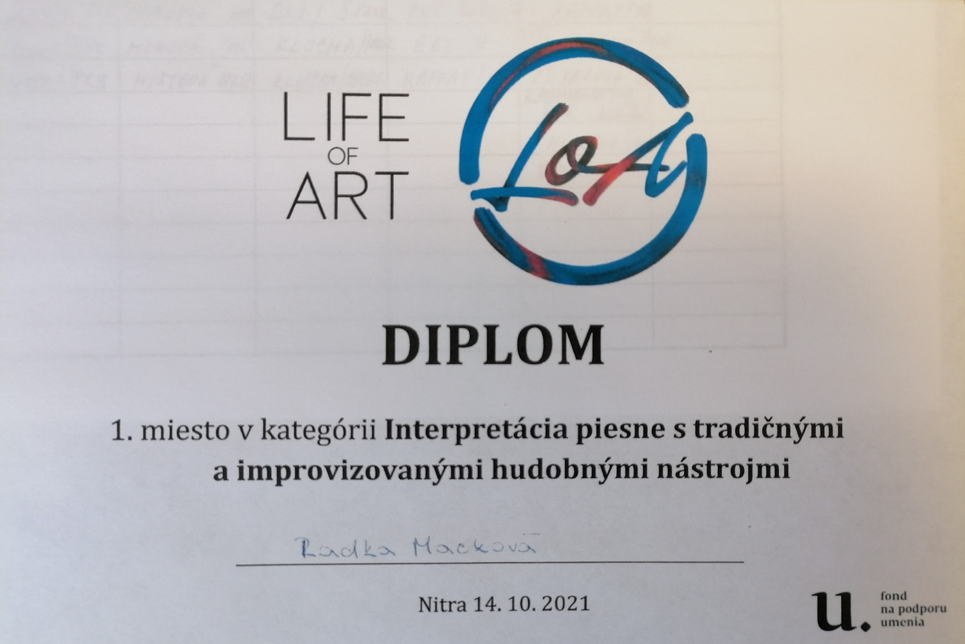 SÚŤAŽ - LIFE OF ART  - Obrázok 2