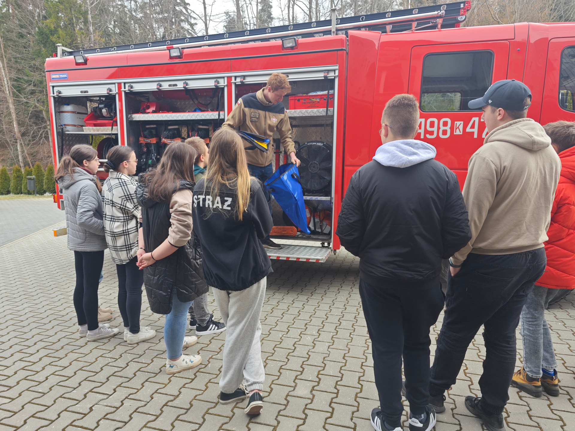 Ogólnopolski Turniej Wiedzy Pożarniczej w Rokicinach Podhalańskich, spotkania ze strażakami OSP w Bielance - Obrazek 6