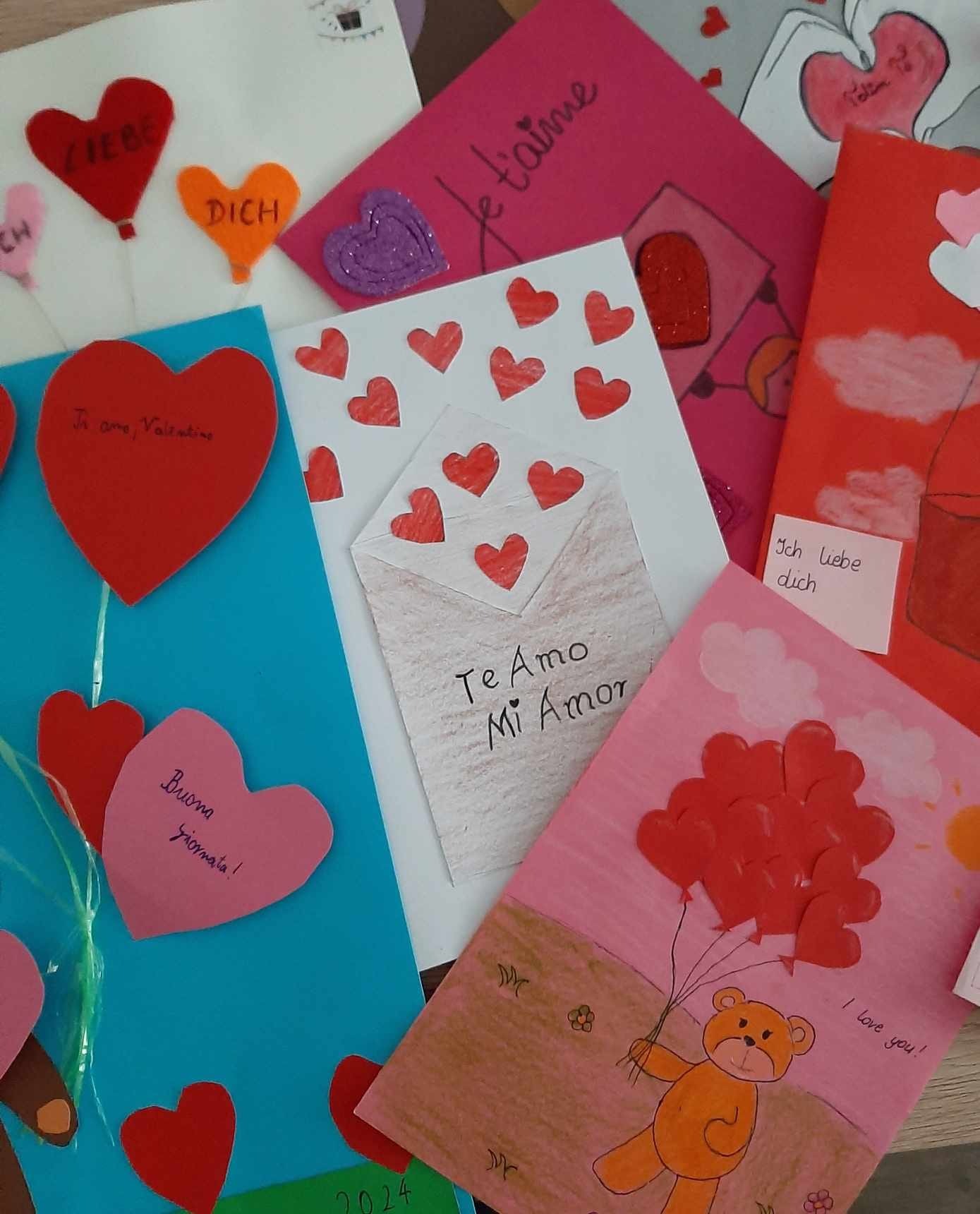 Rozstrzygnięcie szkolnego konkursu na „Kartkę Walentynkową w Języku Europejskim” - Obrazek 2