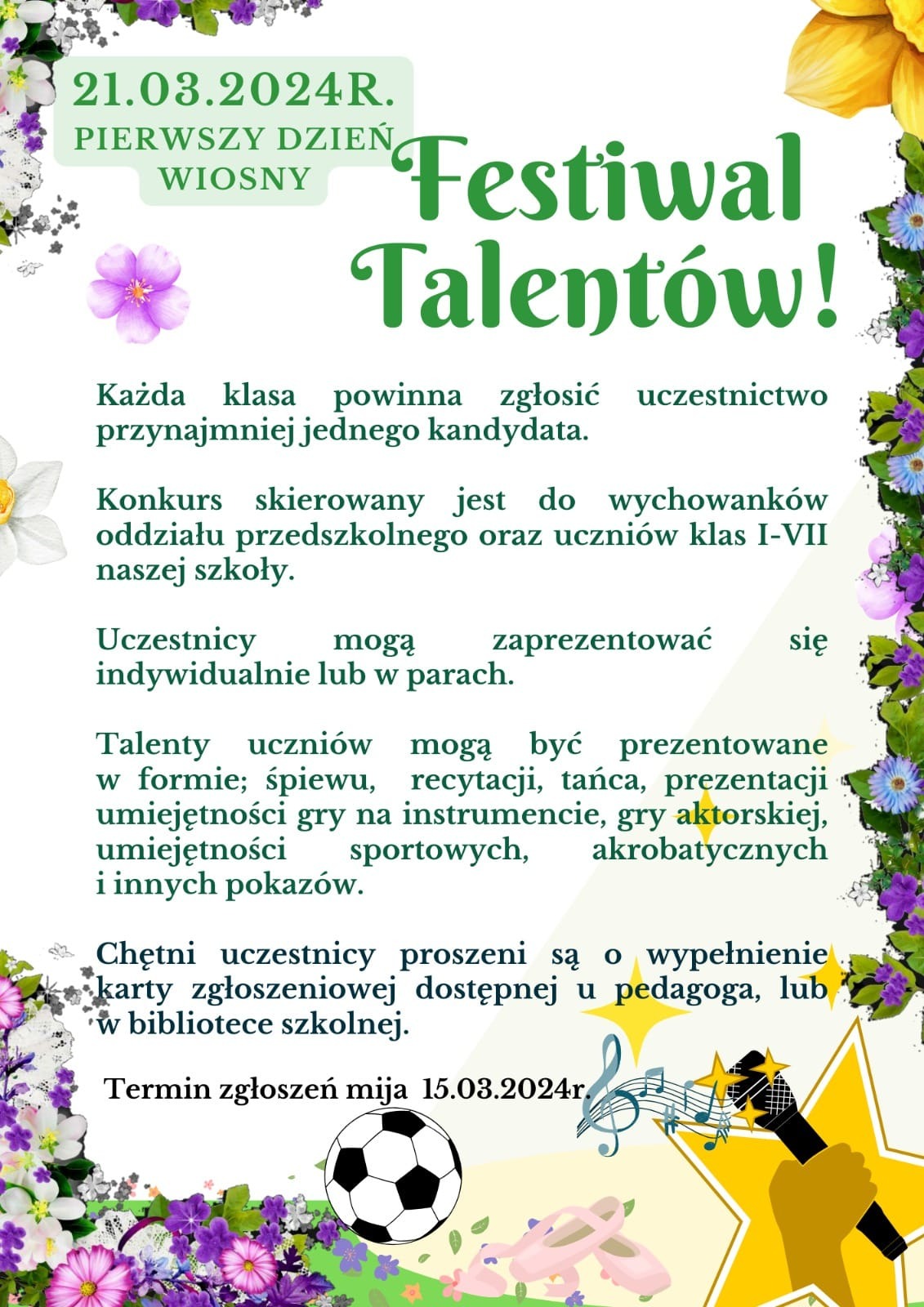 Festiwal Talentów - Obrazek 1