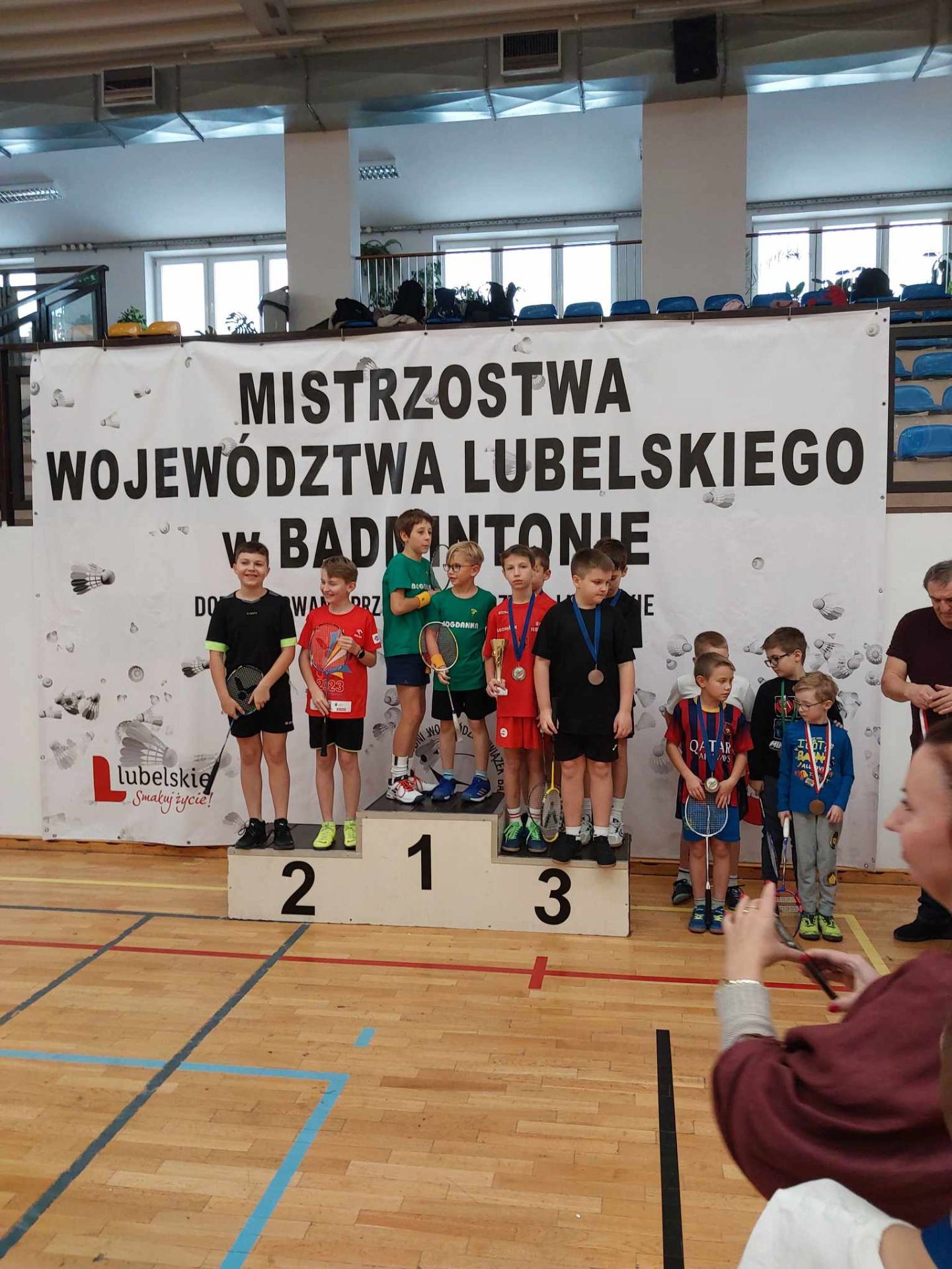 Sukcesy naszych najmłodszych badmintonistów na mistrzostwach województwa lubelskiego żaków i żaków młodszych. - Obrazek 5