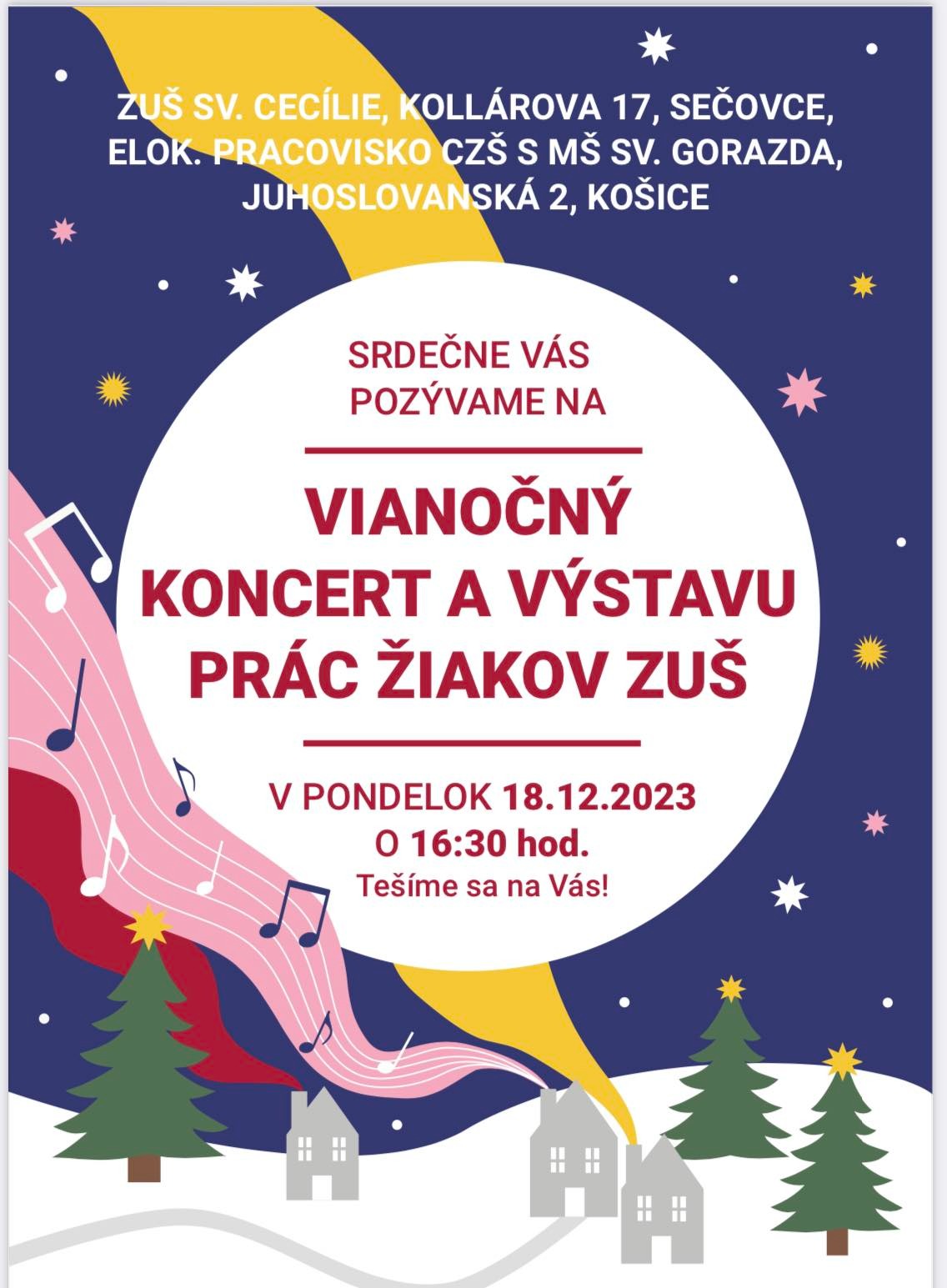 Vianočný koncert EP Košice - Obrázok 1