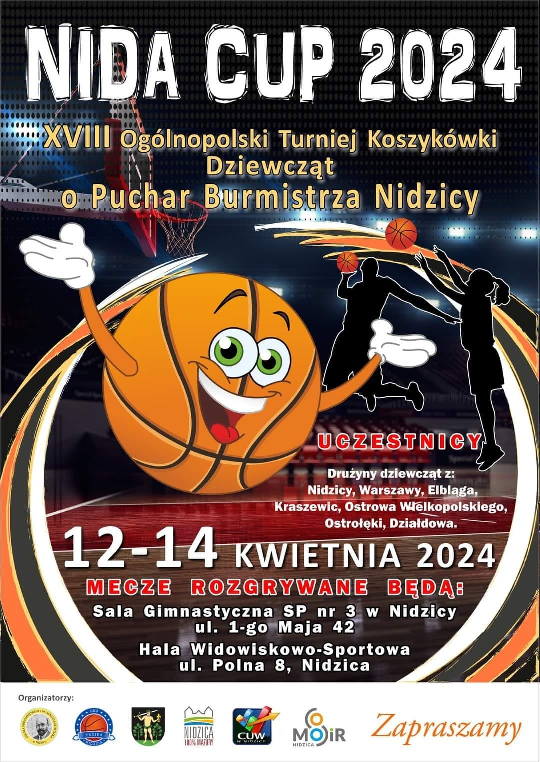 Terminarz meczów w XVIII Ogólnopolskim Turnieju Koszykówki NIDA CUP 2024 - Obrazek 3