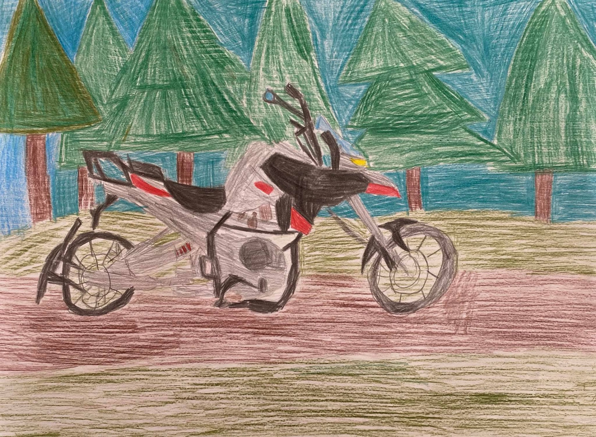 Konkurs plastyczny - "Motocykl moich marzeń" - Obrazek 2