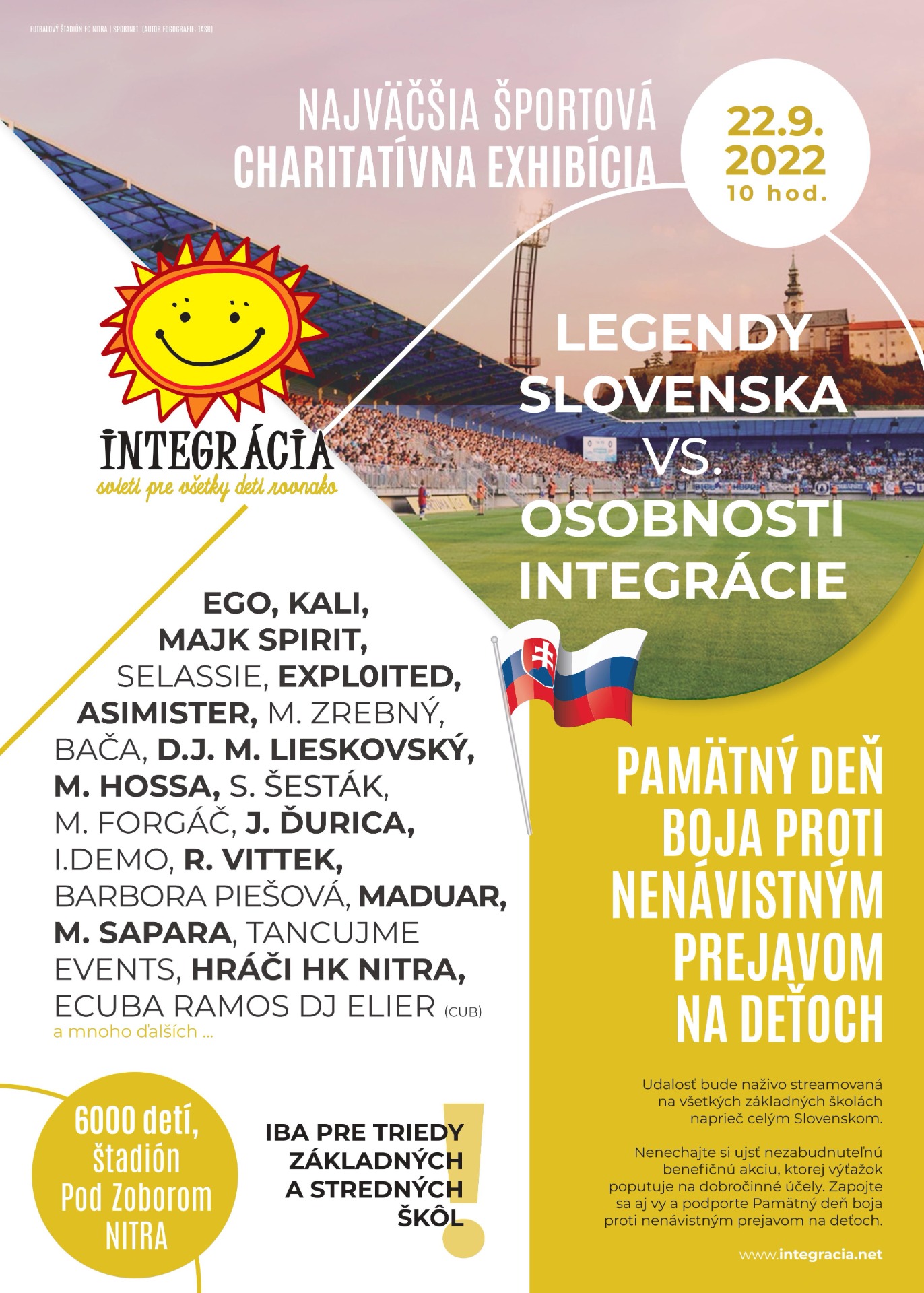 Legendy Slovenska vs. Osobnosti Integrácie - Obrázok 1