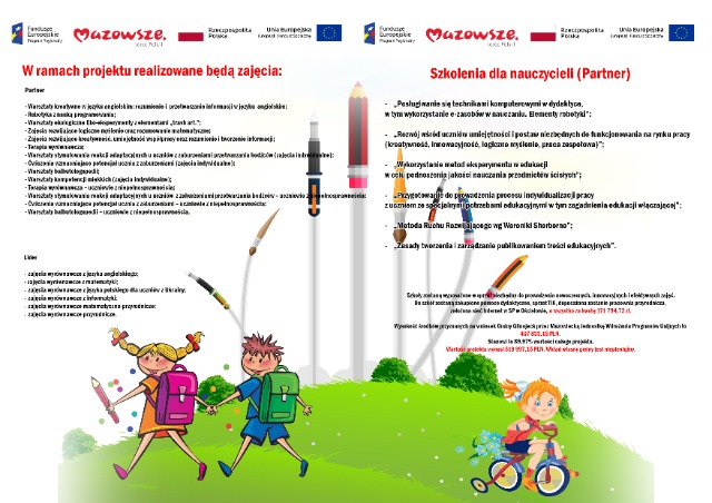 Projekt: "Rozwój kompetencji i umiejętności uczniów szkół w Gminie Glinojeck" - Obrazek 1