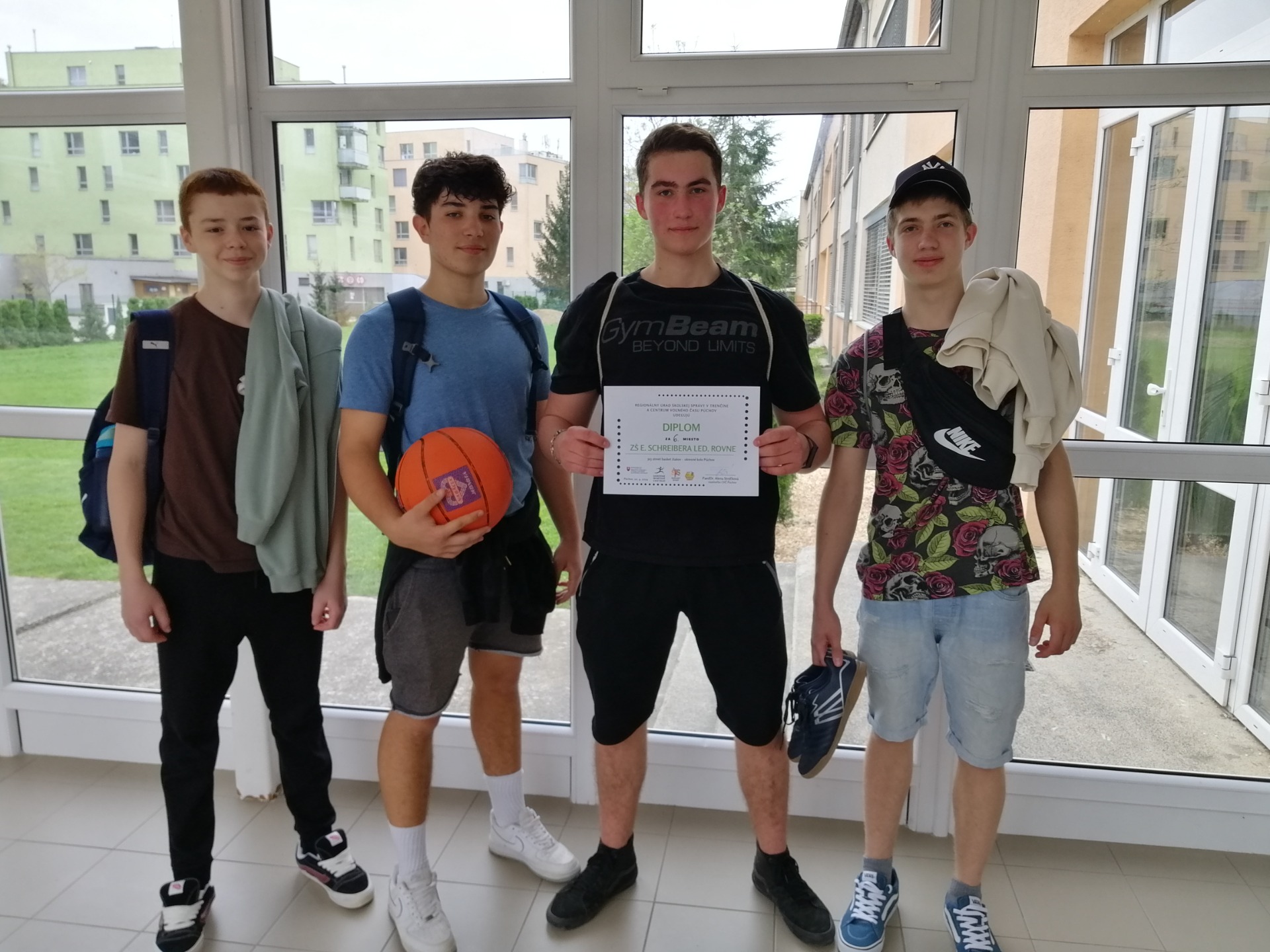 Streetbasketbal žiakov – okresné kolo - Obrázok 1