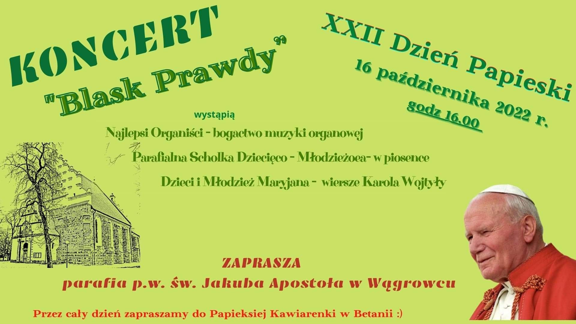 Zaproszenie na koncert "Blask Prawdy" - Obrazek 1