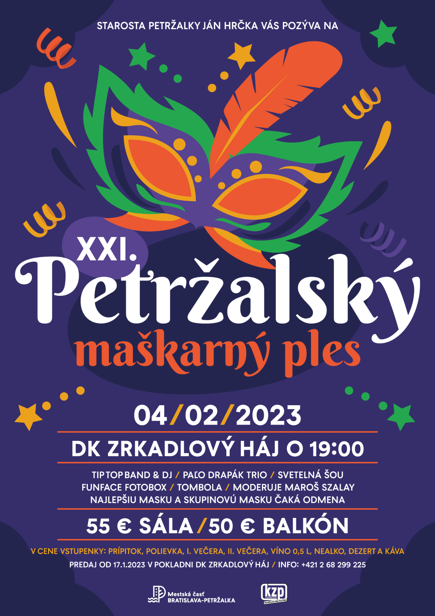 XXI. Petržalský maškarný ples - Obrázok 1