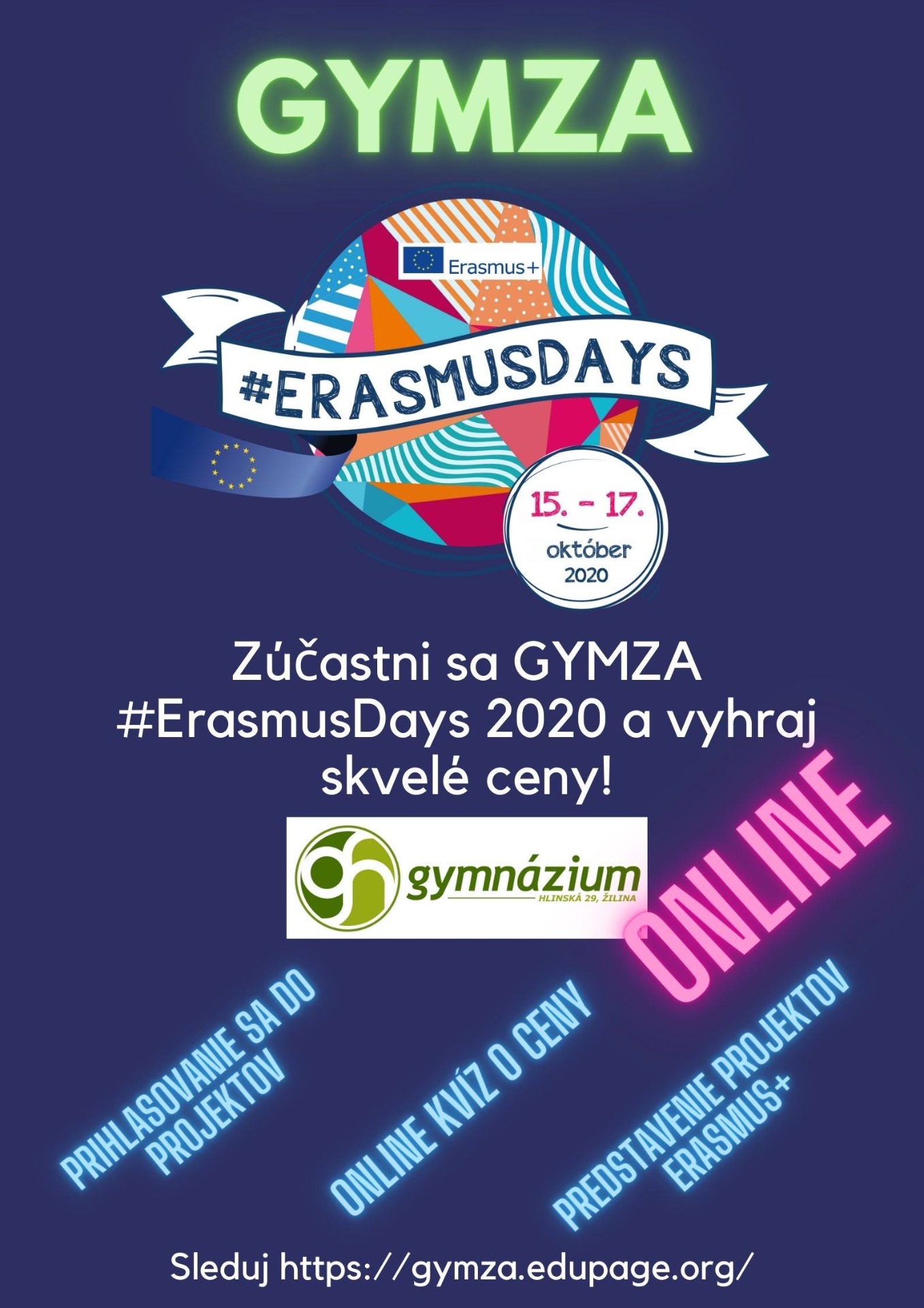 GYMZA #ErasmusDays 2020 - Obrázok 1