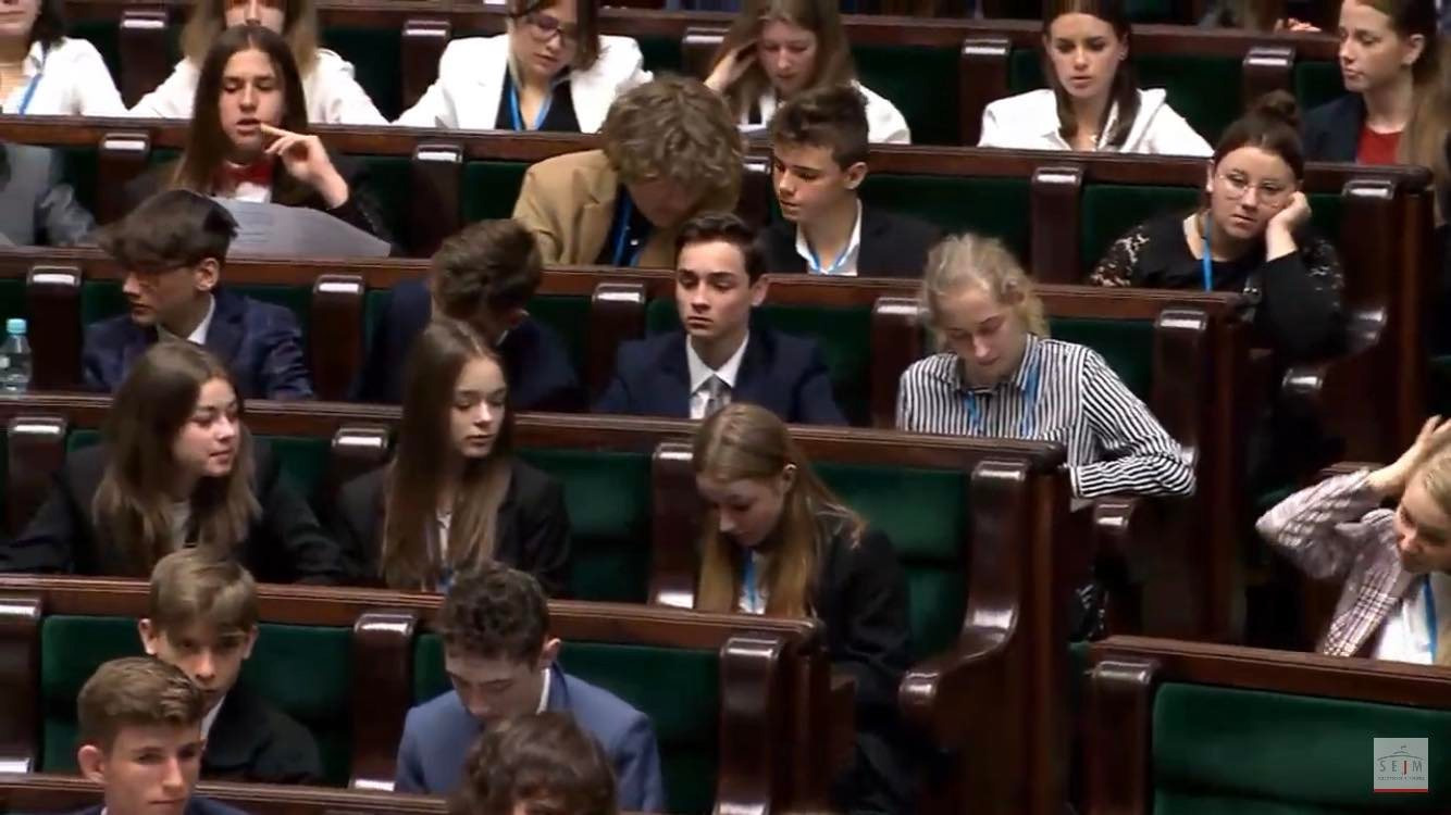 1 czerwca 2022 r. - XXVIII sesja Sejmu Dzieci i Młodzieży - Obrazek 3