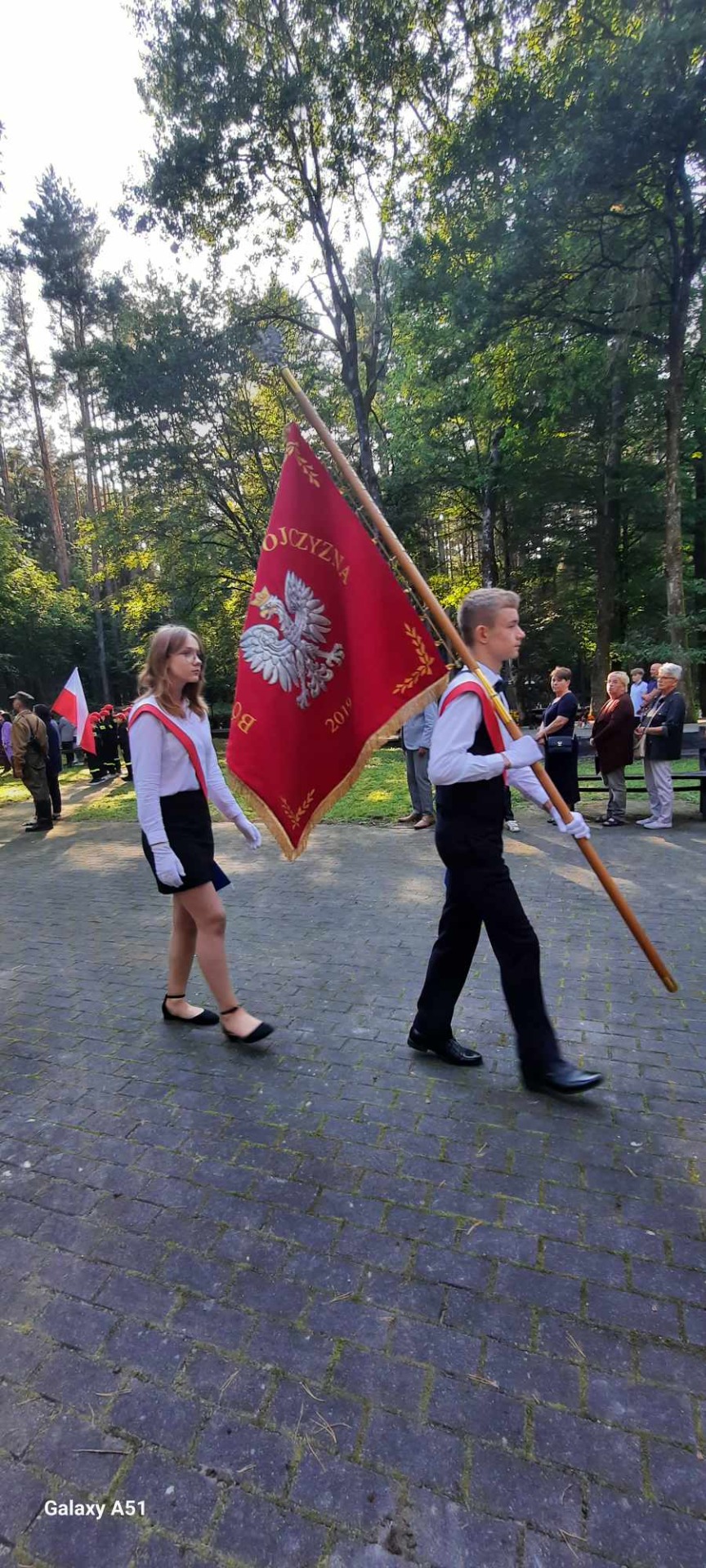 Uroczystości upamiętniające Ofiary Marszu Śmierci KL Stutthof w Rybnie - Obrazek 3