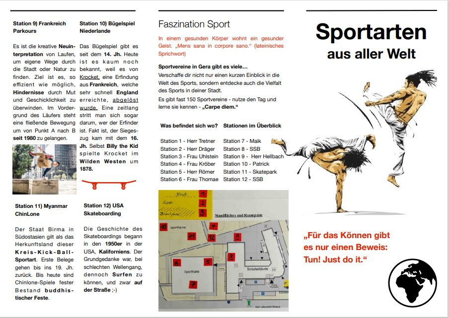 Sport aus aller Welt - ein besonderes Projekt der Europawoche am Mittwoch - Bild 3