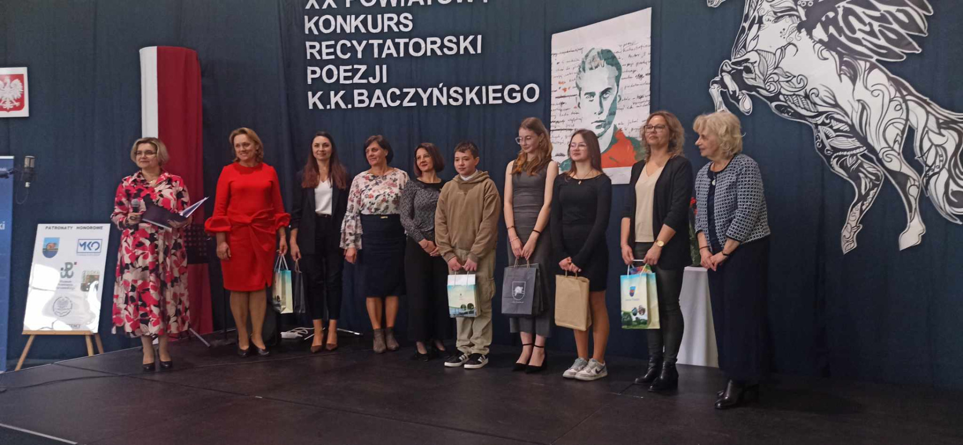 XX Powiatowy Konkurs Recytatorski Poezji K. K. Baczyńskiego  - Obrazek 4