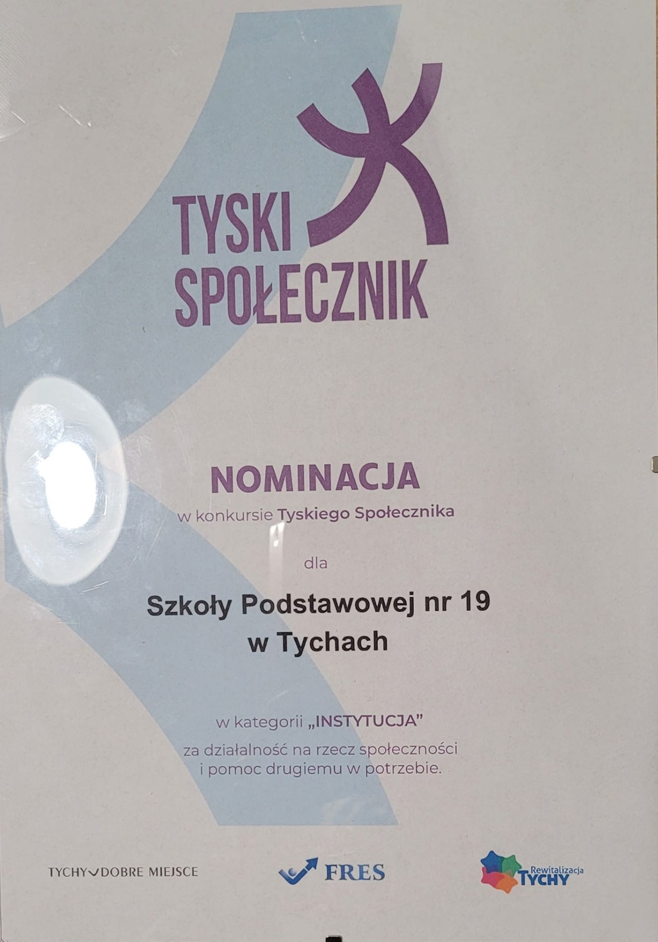 Gala Konkursu Tyski Społecznik 2023 roku