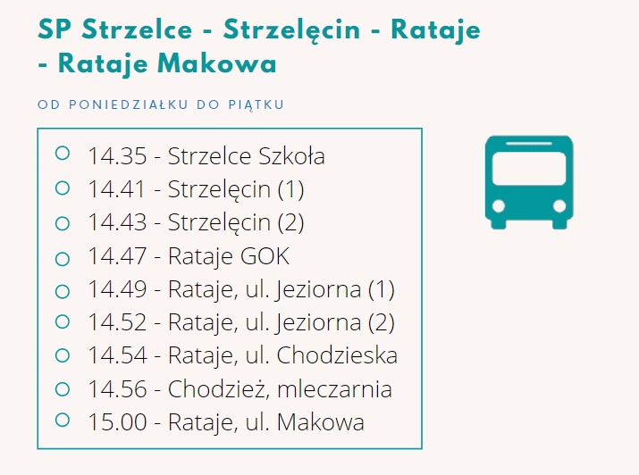 Rozkład jazdy autobusów od 17.05.2021 r. - Obrazek 1