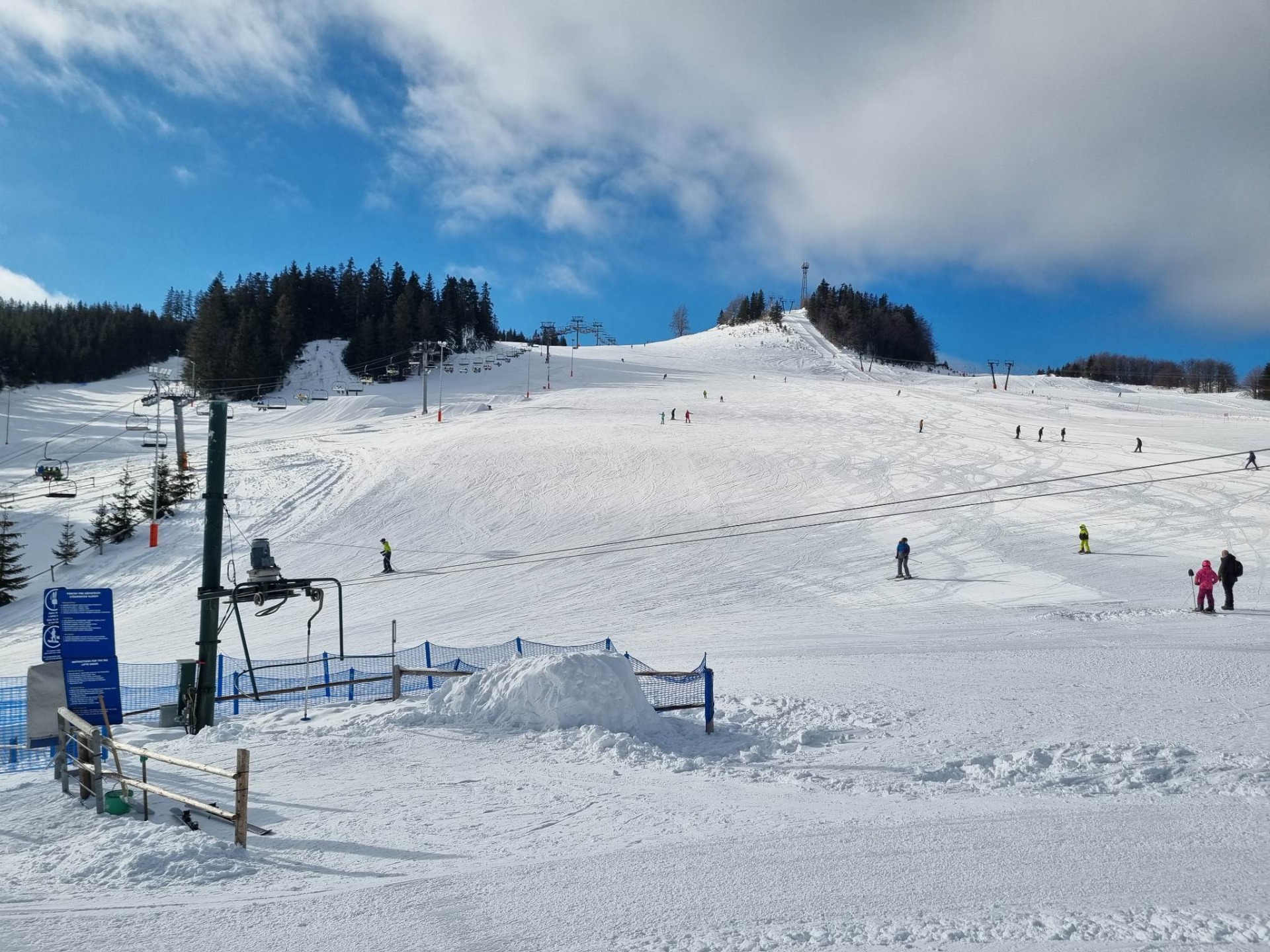 1. deň lyžiarskeho kurzu - Obrázok 1