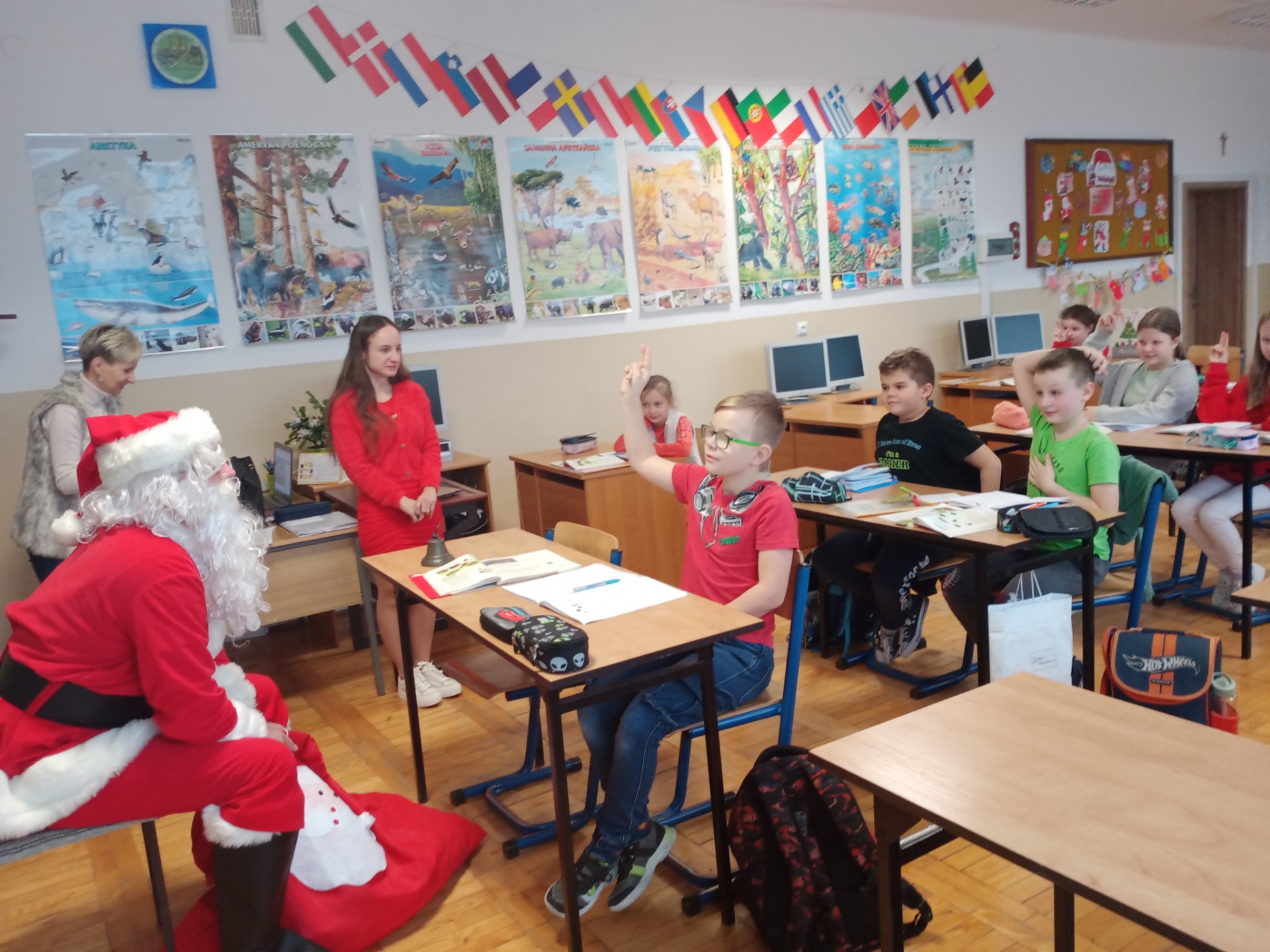 Mikołaj w szkole - Obrazek 6