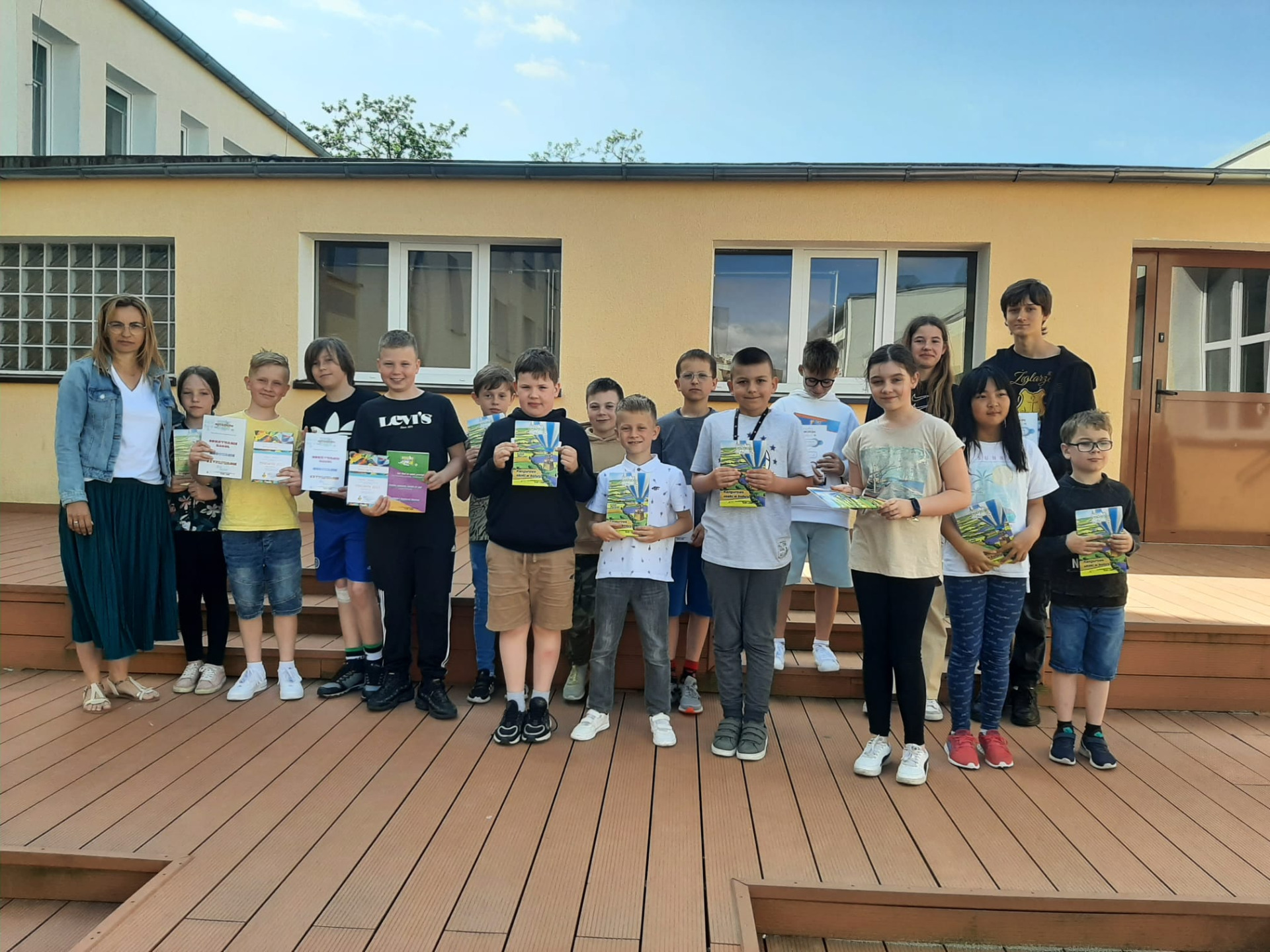 Nagrodzeni w Ogólnopolskich Konkursach Matematycznych Pingwin i Kangur