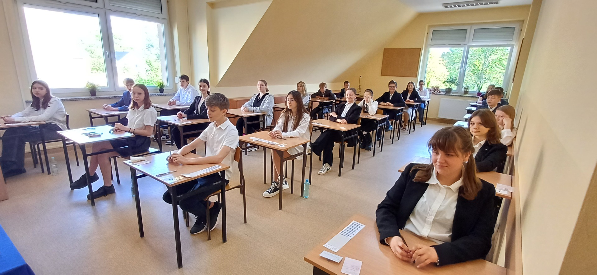 Egzaminy ósmoklasisty w naszej szkole - Obrazek 3