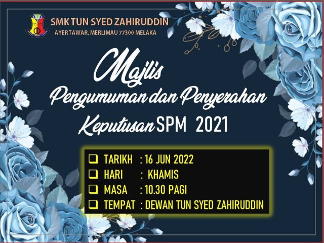 Majlis Pengumuman dan Penyerahan Keputusan SPM 2021 - Image 1