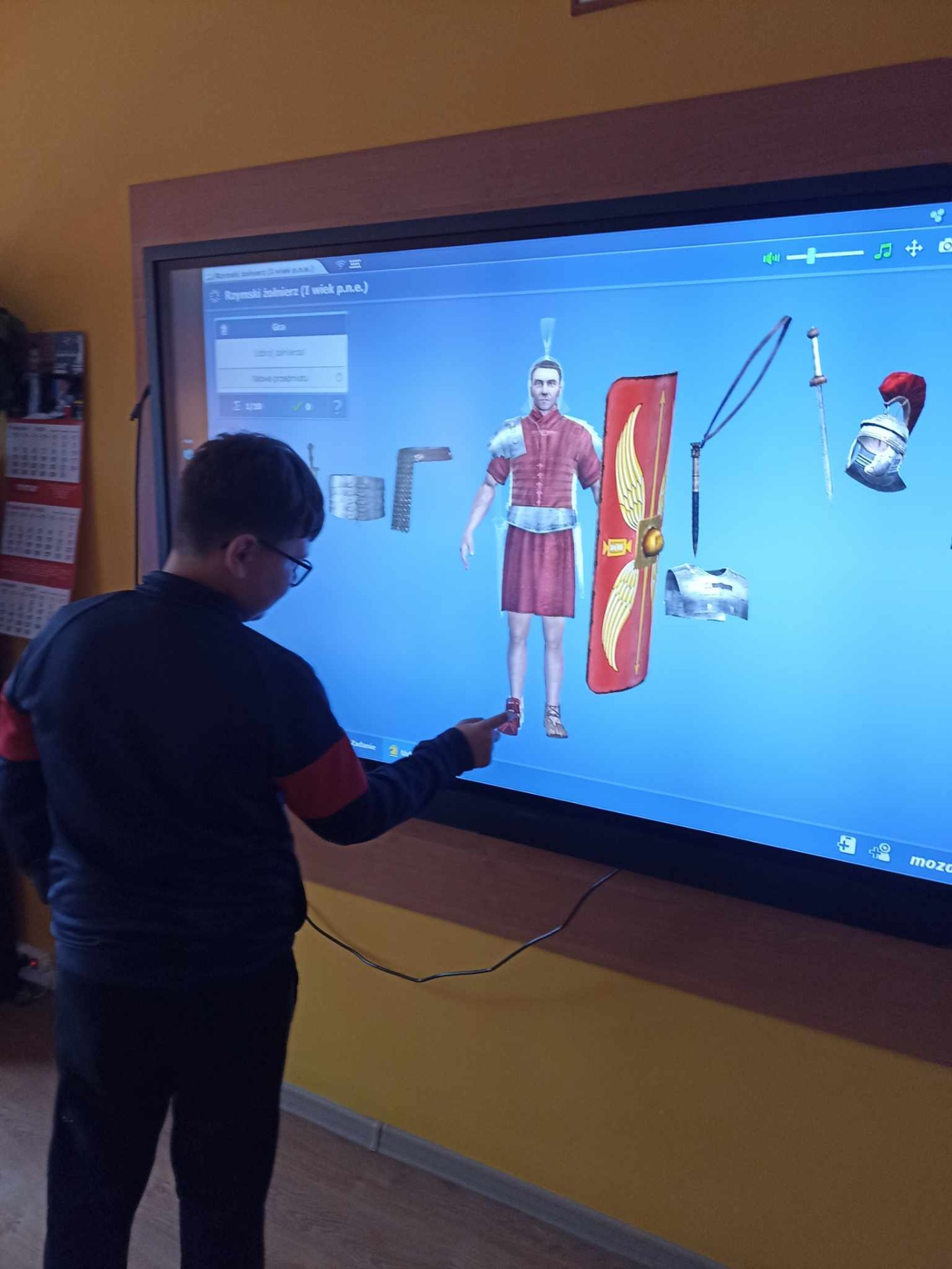 Wykorzystanie Mozabooka i modeli 3D na lekcji historii