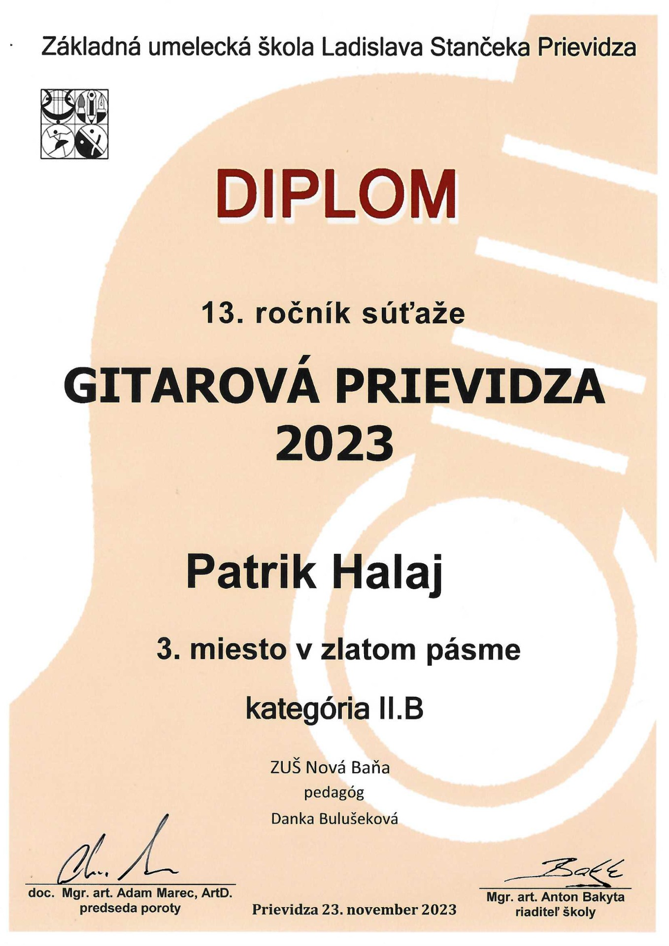 GITAROVÁ PREIVIDZA 2023 - Obrázok 1