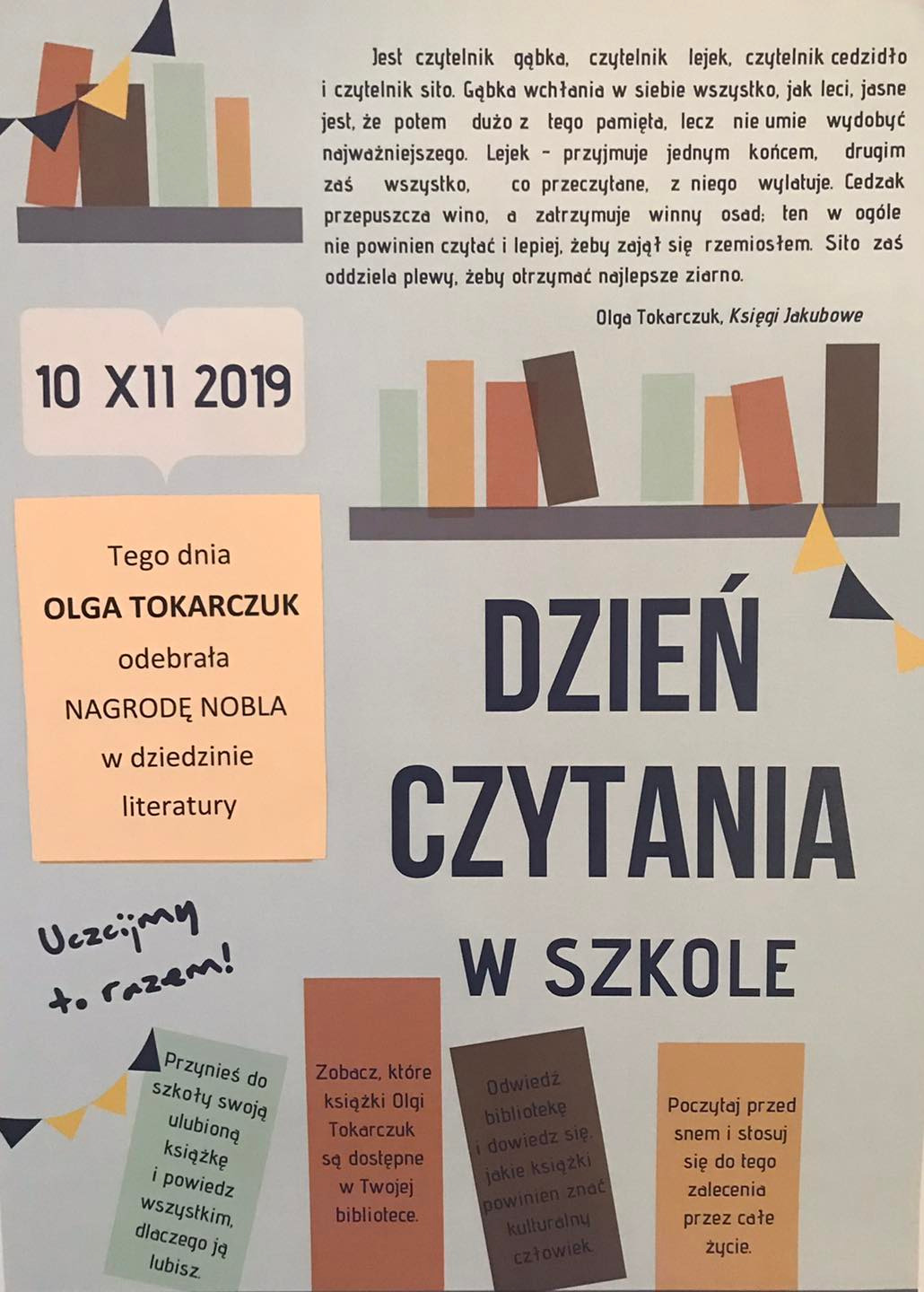 Wrocławski Dzień Czytania w Szkole  - Obrazek 1