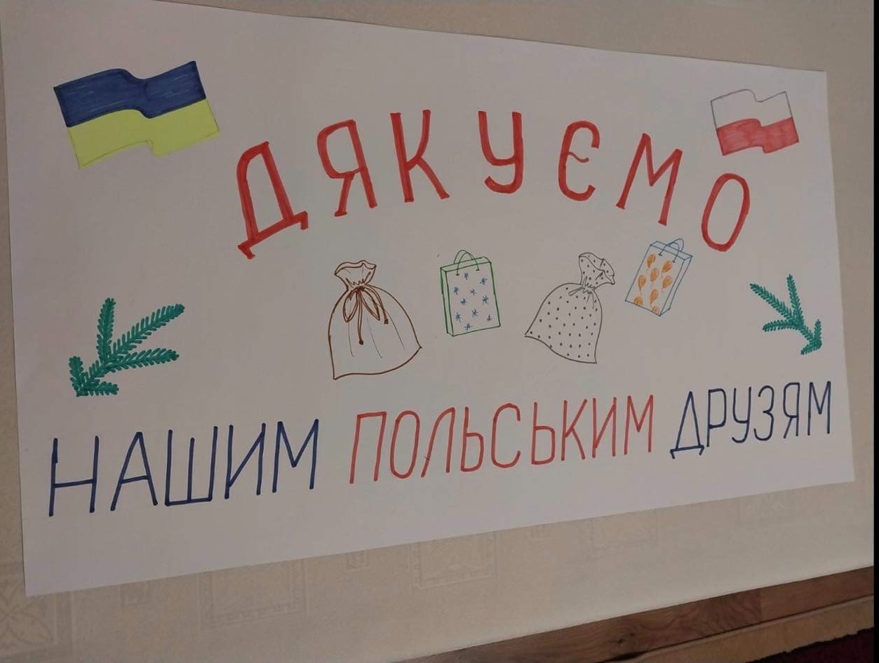 Podziękowania od dzieci z domu dziecka w Ukrainie - Obrazek 3