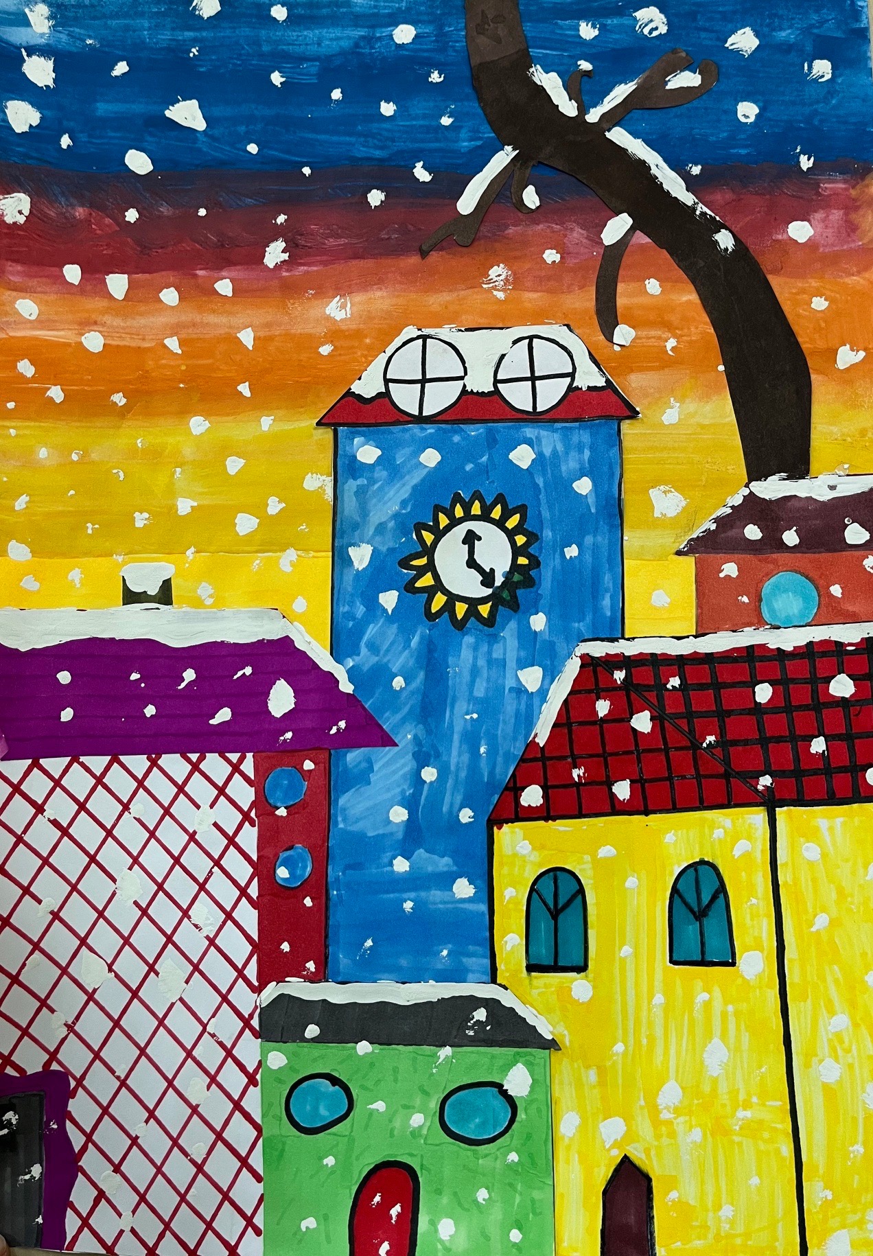 Zimowy, magiczny świat ….❄️❄️❄️❄️w oczach uczniów klasy VI🤩🤩🤩 - Obrazek 5